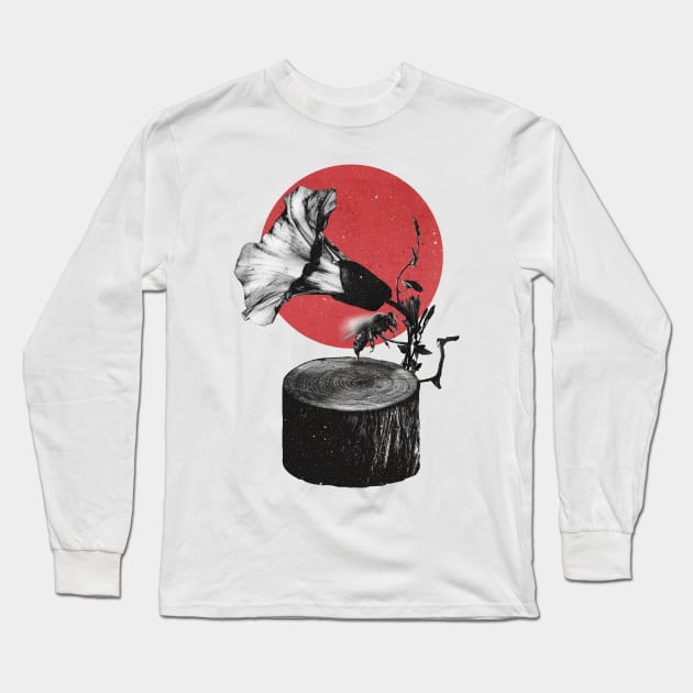 Gramophone Long Sleeve T-Shirt by aligulec